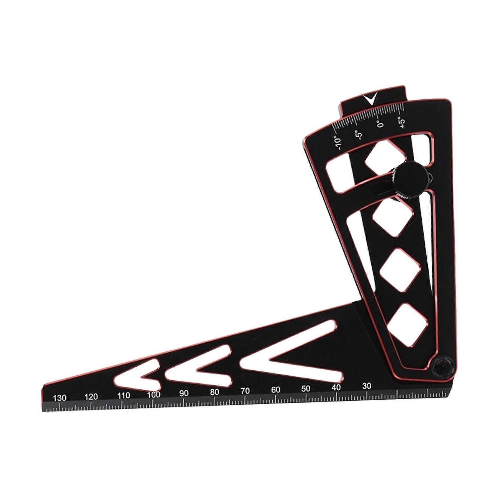 Adjustable Metal Car Wheel Rims Cambers Gauges Ruler Precisions Height Measuring Tool for 1/10 1/8 1/7 Scale Model