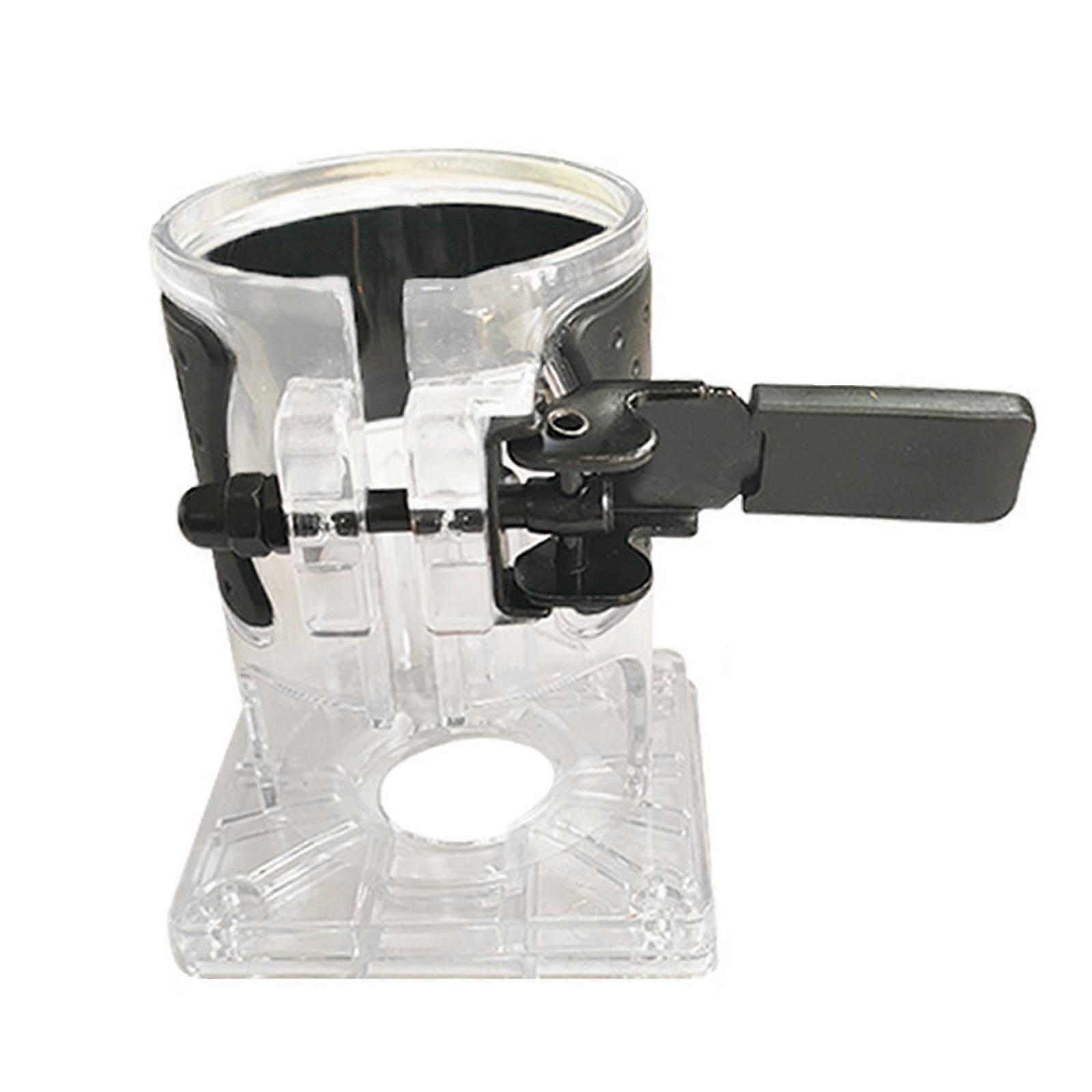 Plastic Transparent Router Base for Precise Woodworking Trimming Crafting Carving and DIYer Projects Better Observation