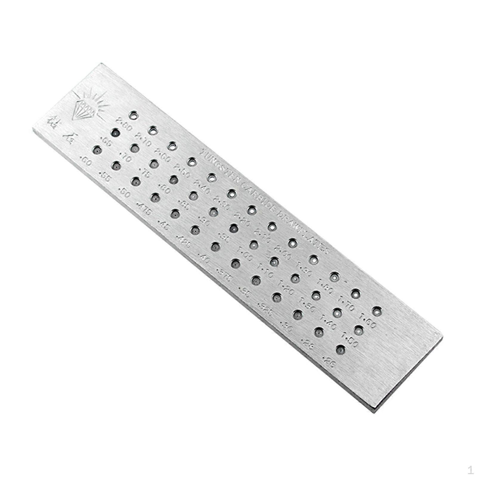 High-Quality Wire Drawplate for Jewelry Making - Perfect Craftsmen and Beginners