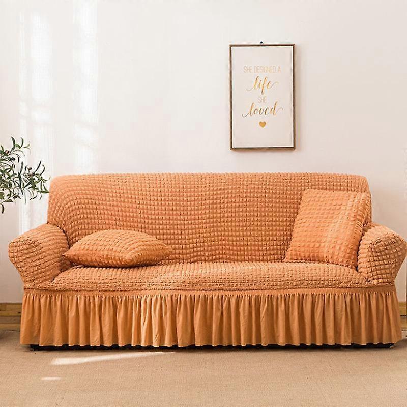 Korean Version of Lace Seersucker Universal All-inclusive Elastic Universal Lazy Sofa Cover Full Cover Sofa Cushion Cover