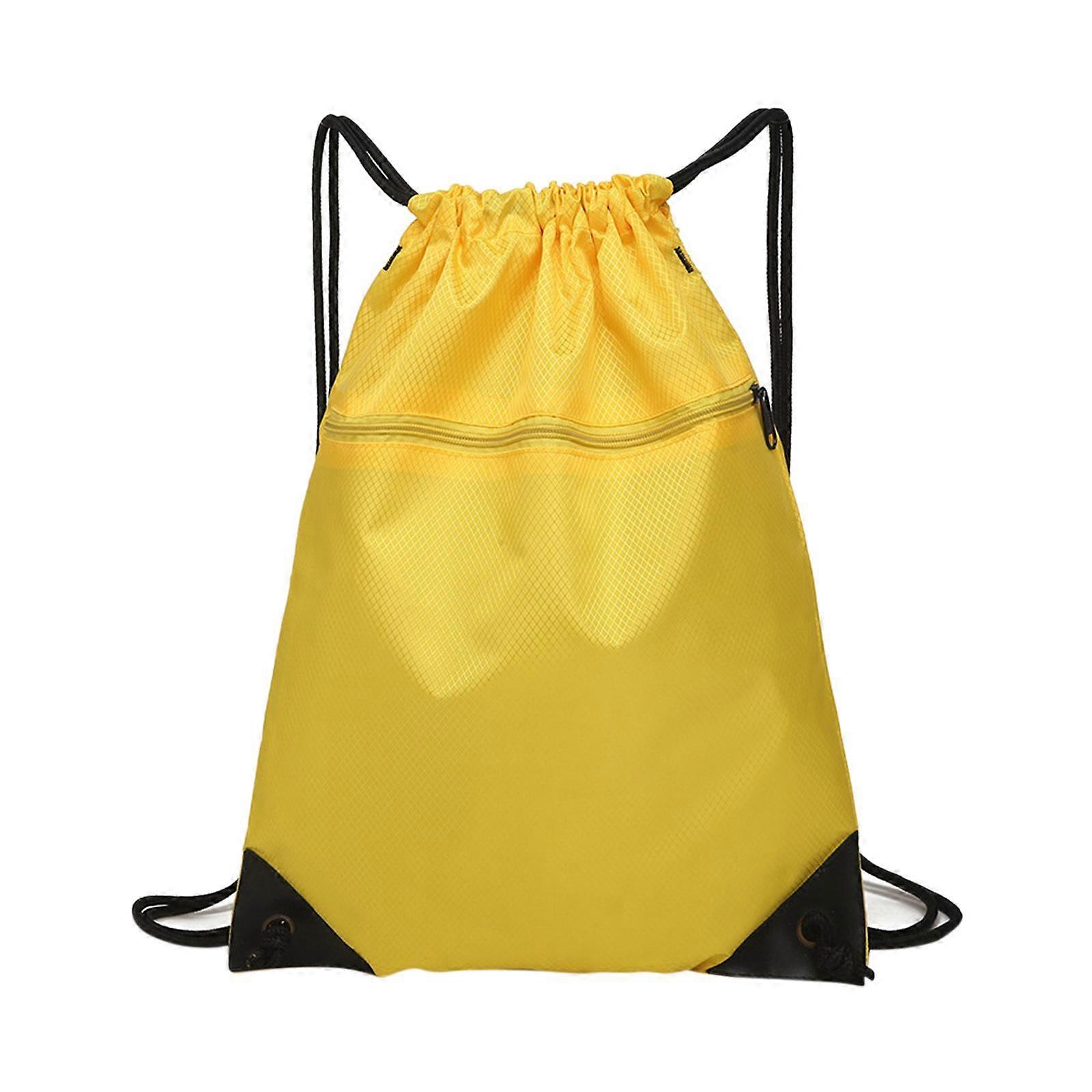 Kordelzug Rucksack String Tasche Wasserdichtes Nylon für Gym Man