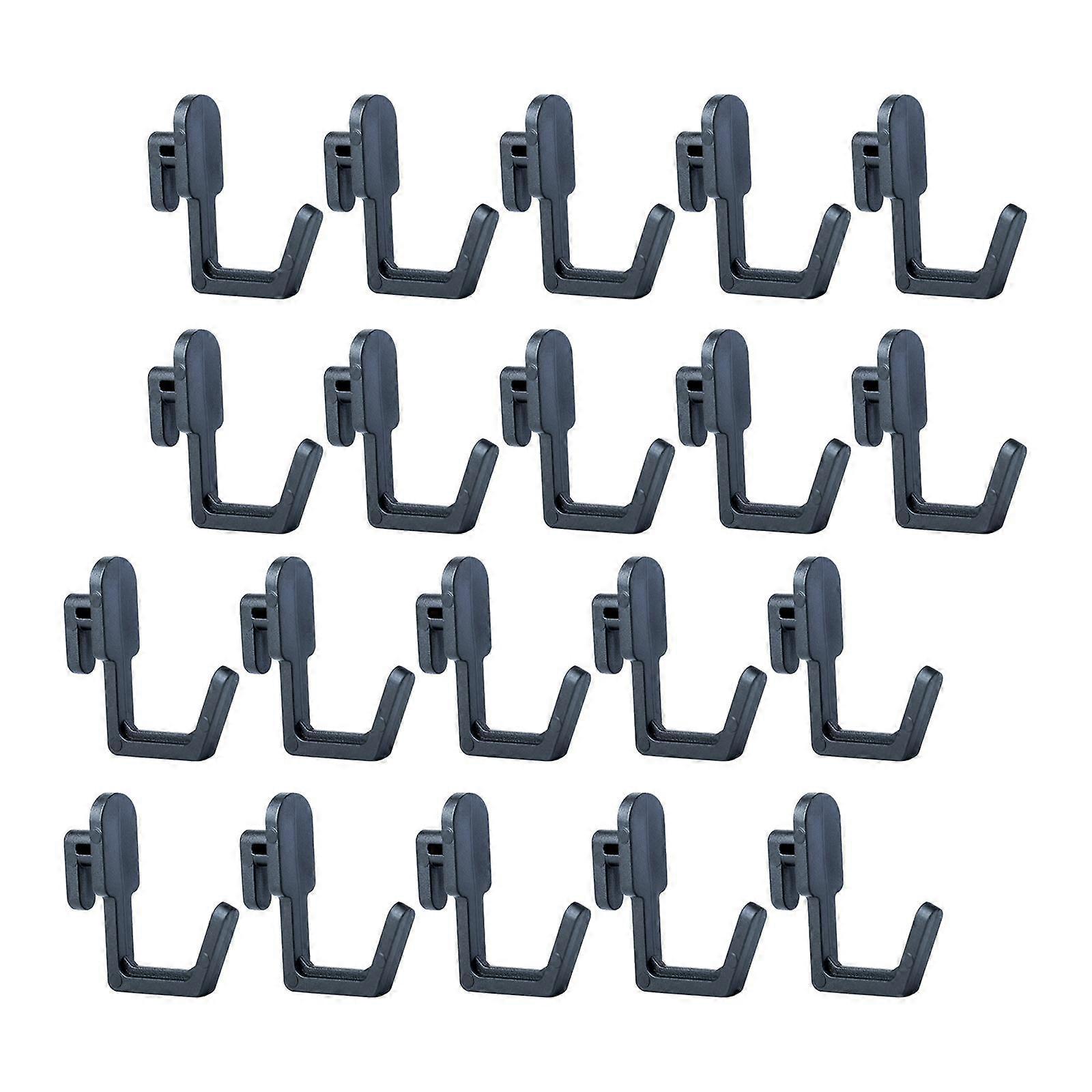 20 Pieces Pegboard Hook Display Hooks Multiuse Pegboard Accessories Stable