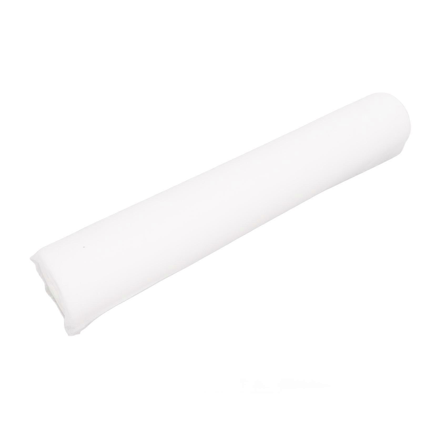 1 لفة تدليك الوجه غطاء وسادة الوجه القابل للتصرف صالون تجميل غطاء مسند الرأس لطاولة التدليك الأبيض