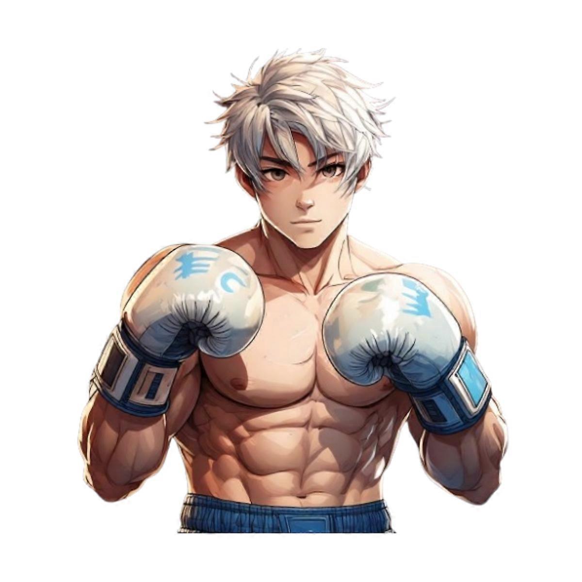 Iron-on patch Anime Boxer
