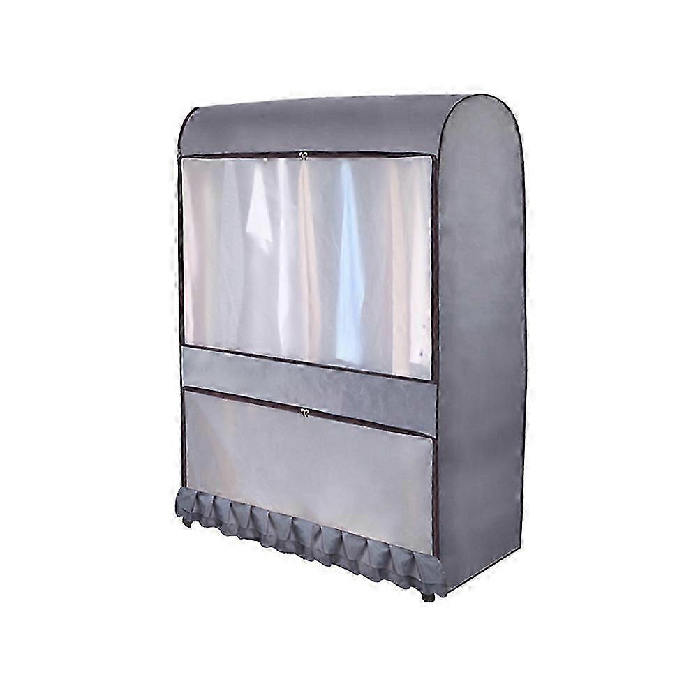 Clear Wardrobe Dust Cover Clothes Cover Clothing Rack Dust Cover Waterproof Hanging Garment Suit