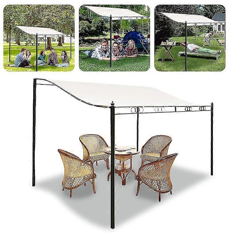 300d مقاوم للماء والرطوبة غطاء خيمة قماشية متوافق مع الغطاء ، غطاء ستارة ظلة ، لوازم خارجية 3x3m Dxldv