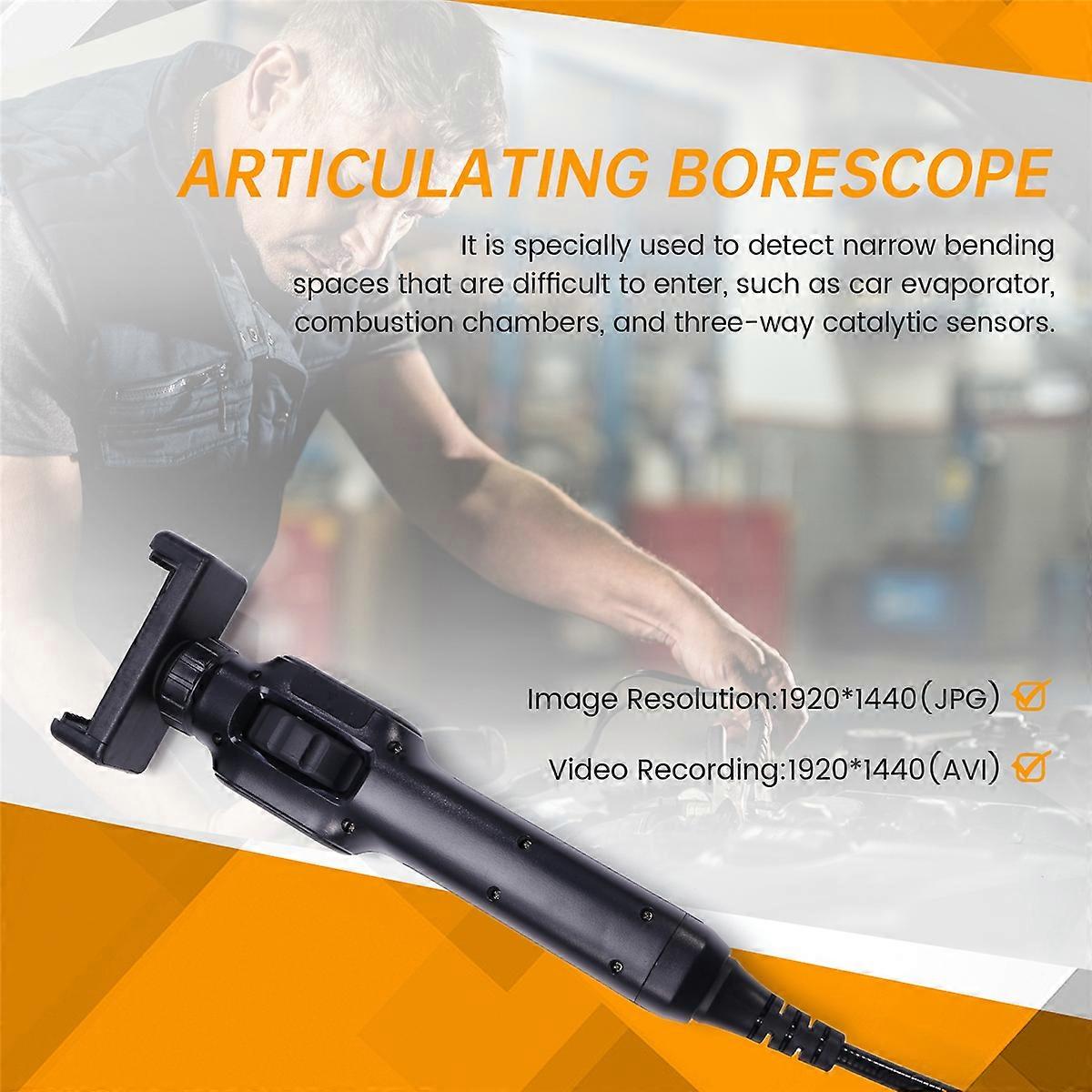  With 8mm Articulating Camera for IOS Android 2M