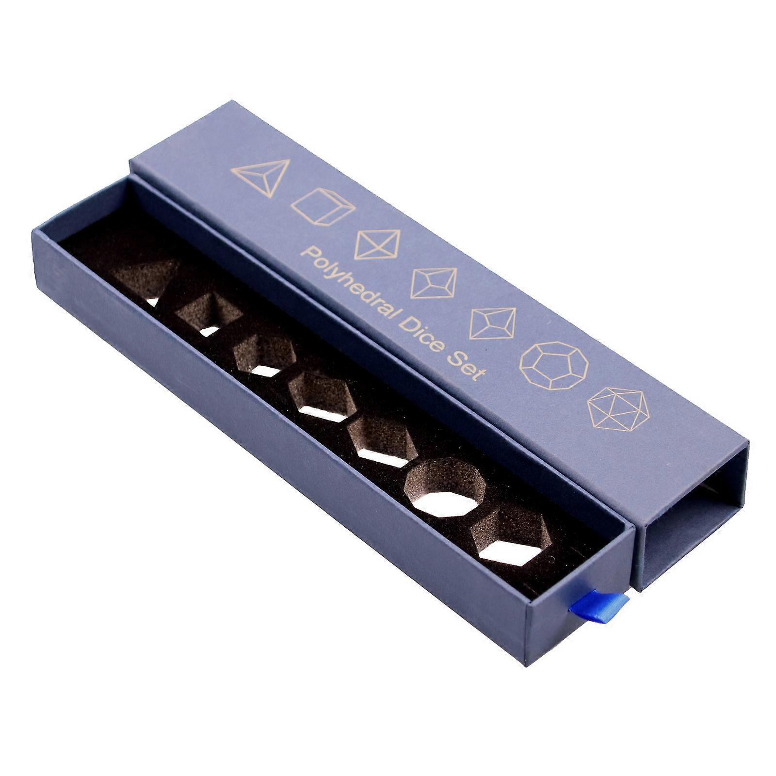 DND-Dice Tray and Dice Storage Case-for RPG-Dice Dice Protection Box Games Dice Organizer Holder for Jewelry-Trinkets Multicolor