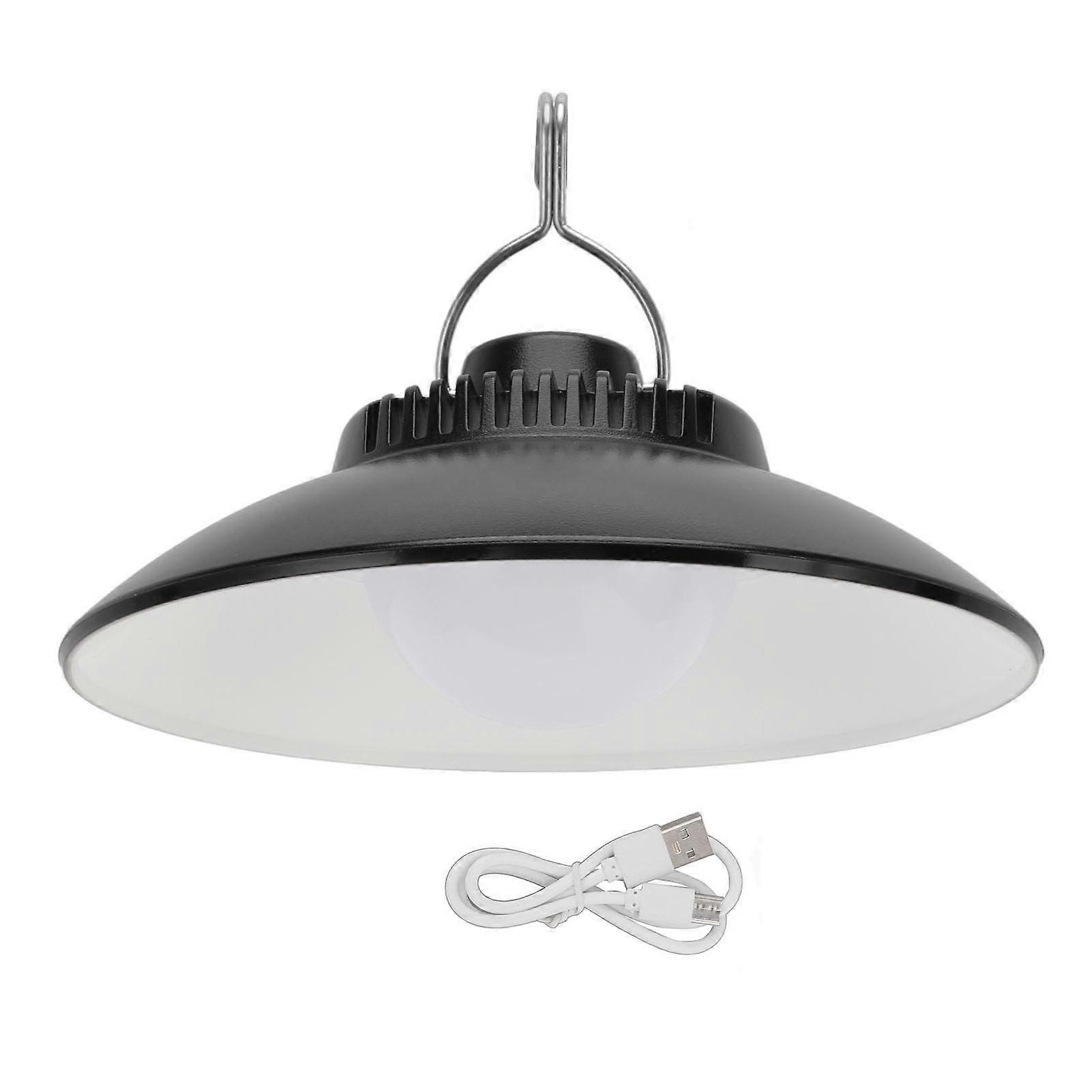 Tent Light USB Rechargeable 2 Modes Portable LED Camping Lantern with Hook for Outdoor Emergency Power Failure