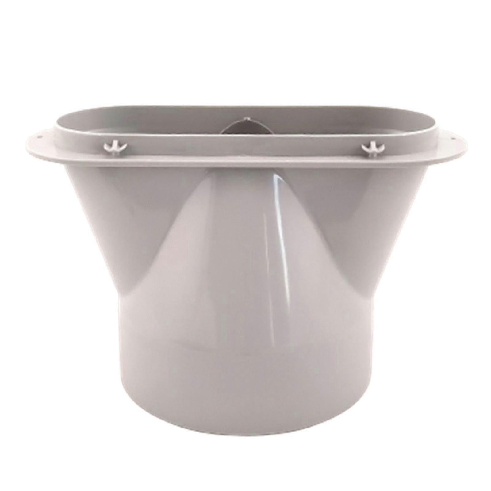 Portable Air Conditioner Window Exhaust Hose Adapter Interface