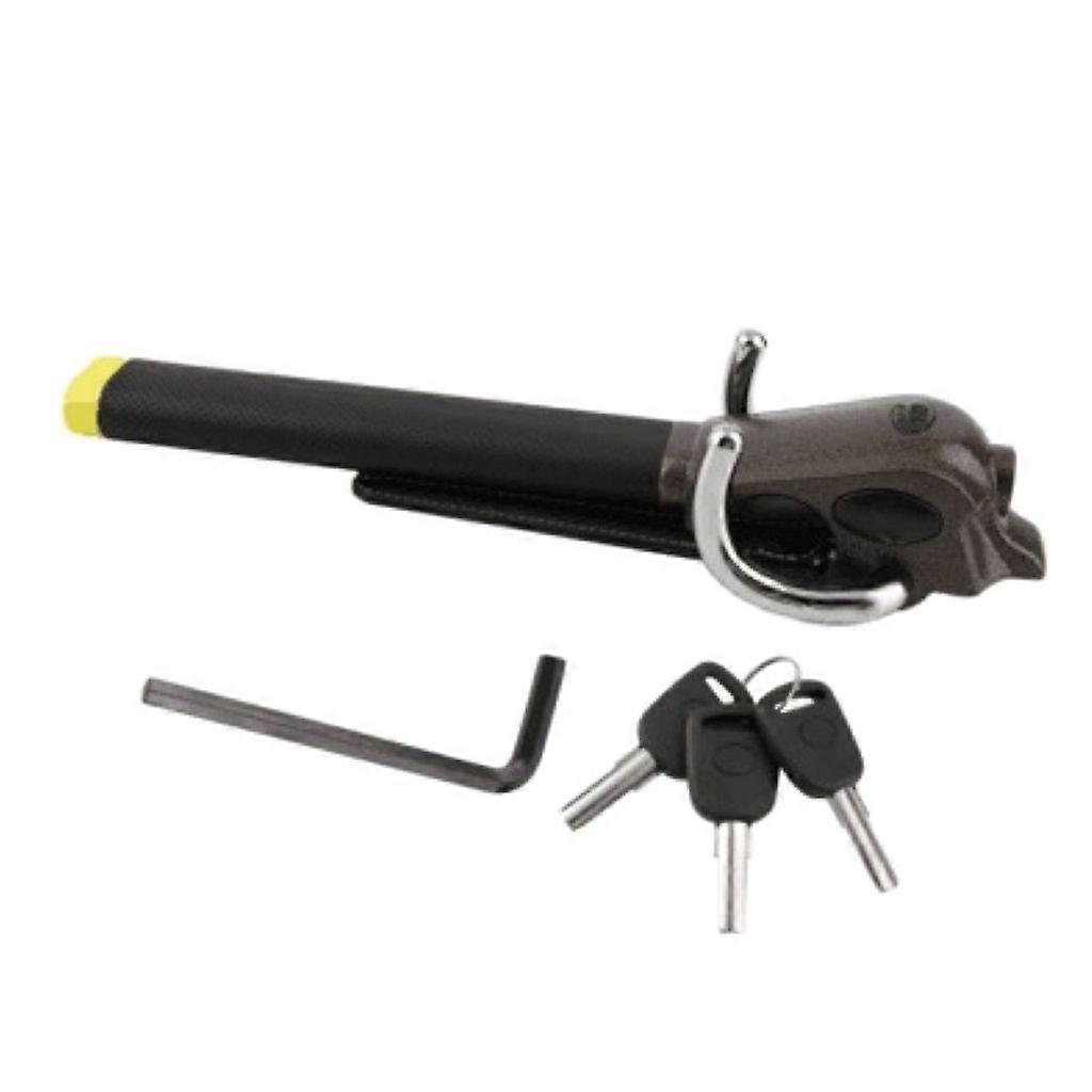 Foldable Car Steering Wheel Lock Anti-Theft Three-Direction Airbag Lock Security