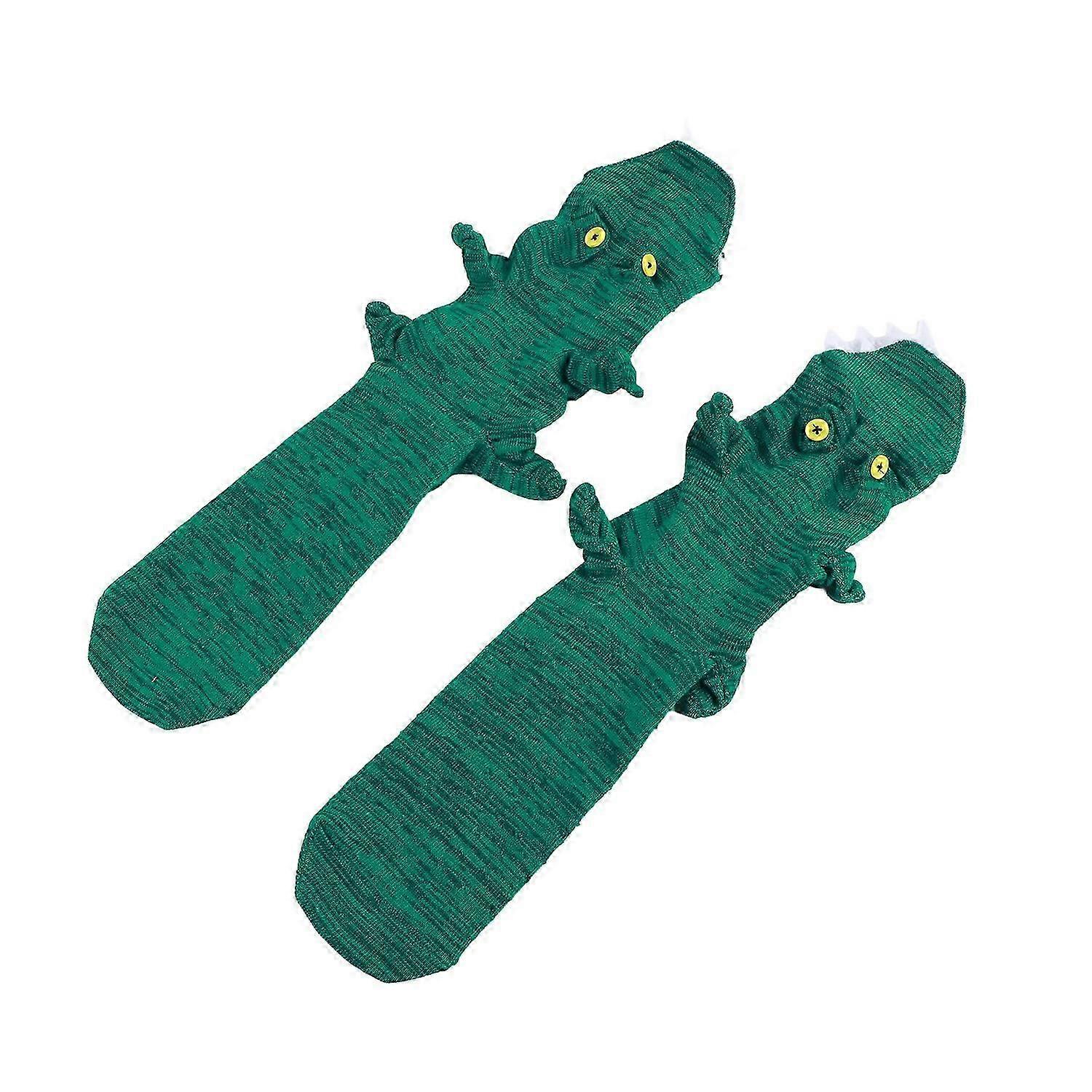 Unisex Cute Knit Animal Pattern Cuff Knitting Socks