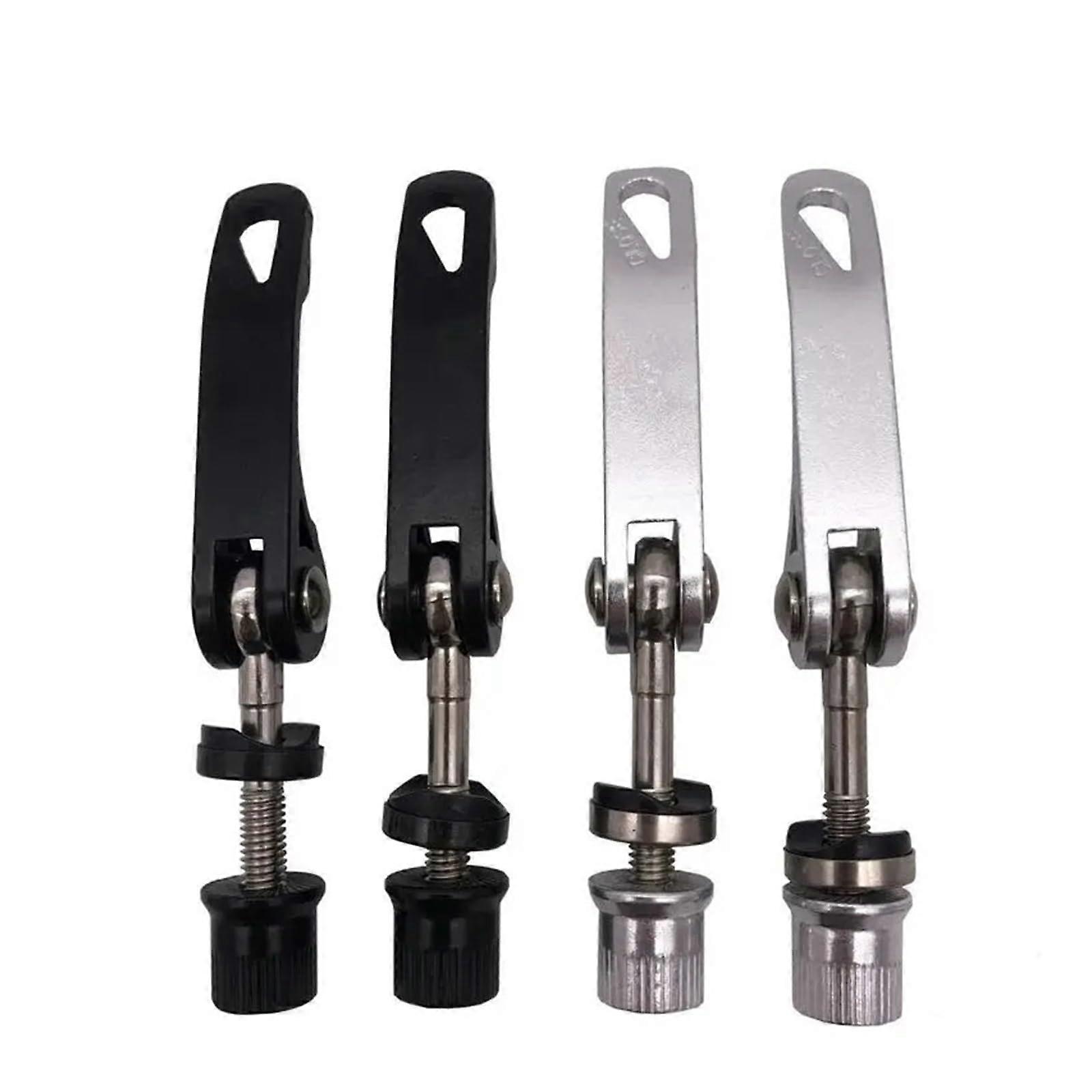 自行车快速释放螺丝凸轮杆自行车座杆夹串螺栓 M6 35/40/50/55/60/65/70/75/85mm 骑行零件（M6X40mm 条子）