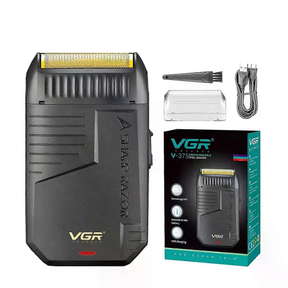 Razor Rechargeable Razor Professional Beard Trimmer Electric Trimmer Reciprocating Razor Finishing Shaver for Man V-375