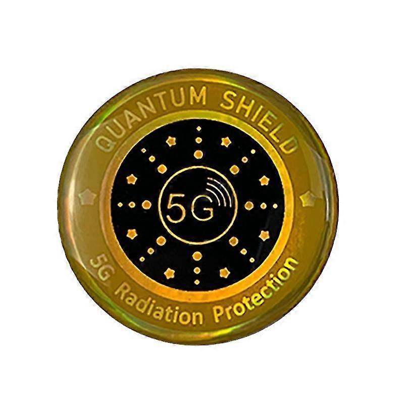 Round Anti-Radiation Phone Back Protectors Negative Ions Scalar-quantity Decal