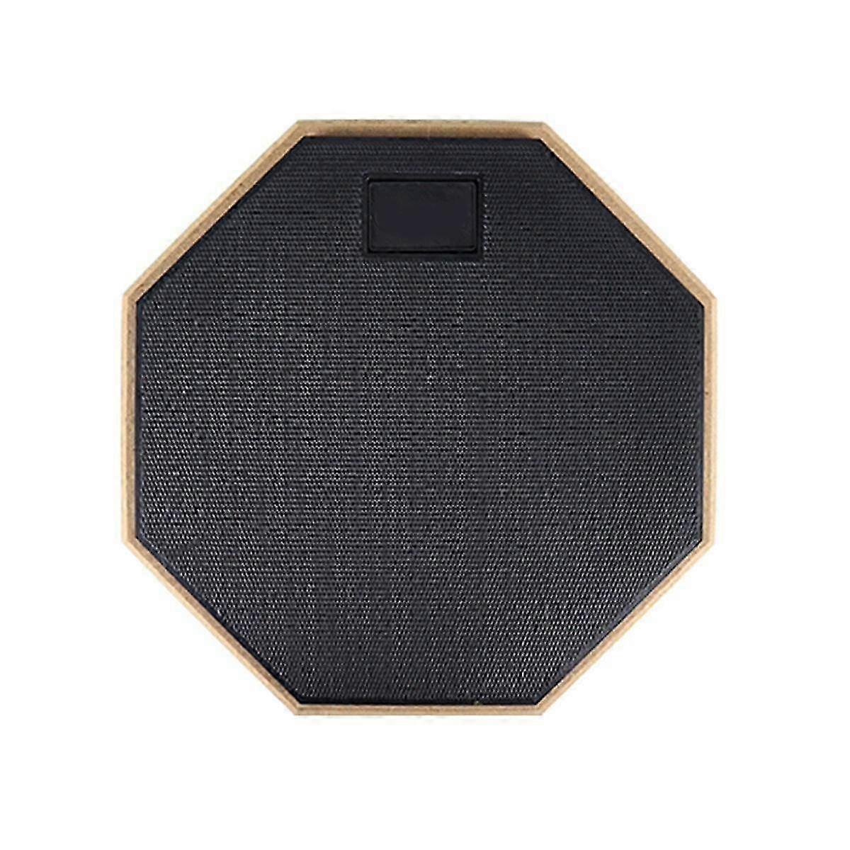Practice Drum Pad for Drumming Double Sided Silent Practice Drum Pad Snare Practice Pad Black - FFY