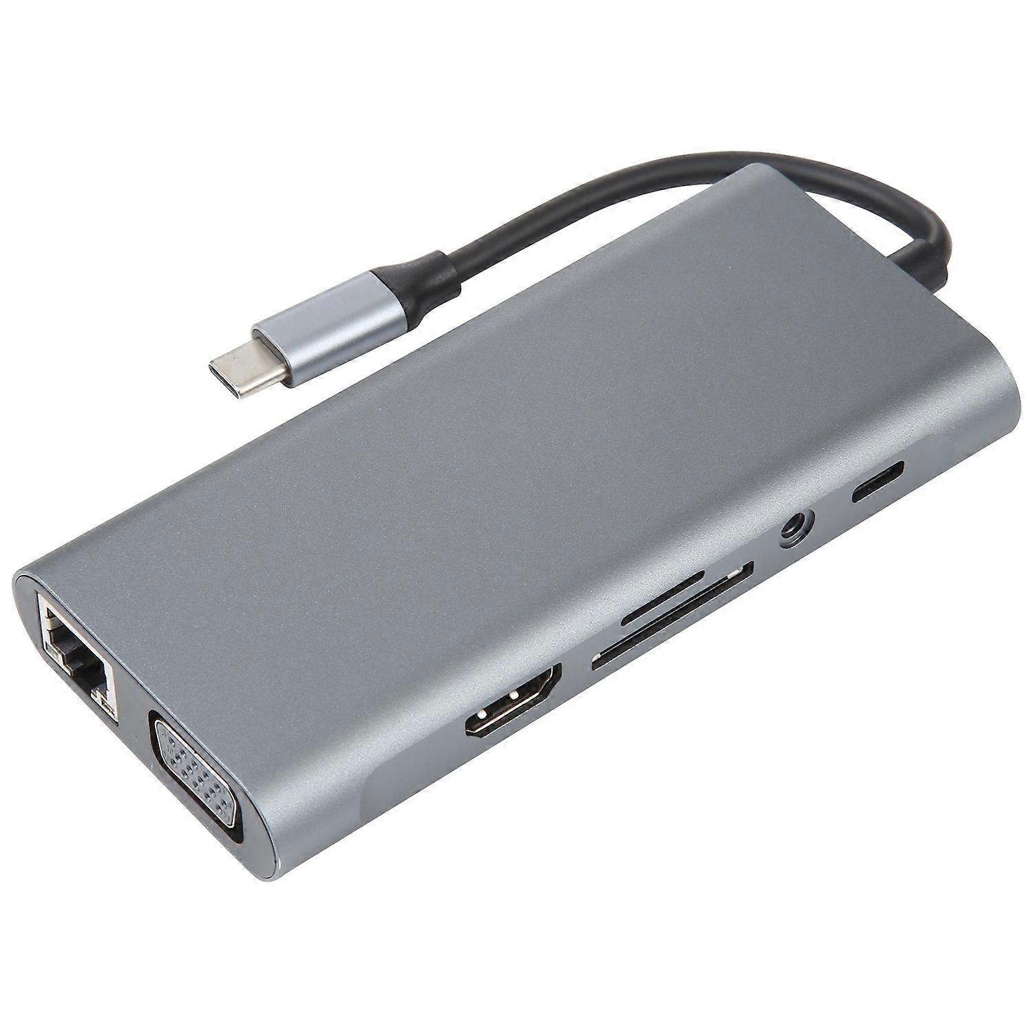 Stație de andocare 11 în 1 USB-C / Type-C la USB