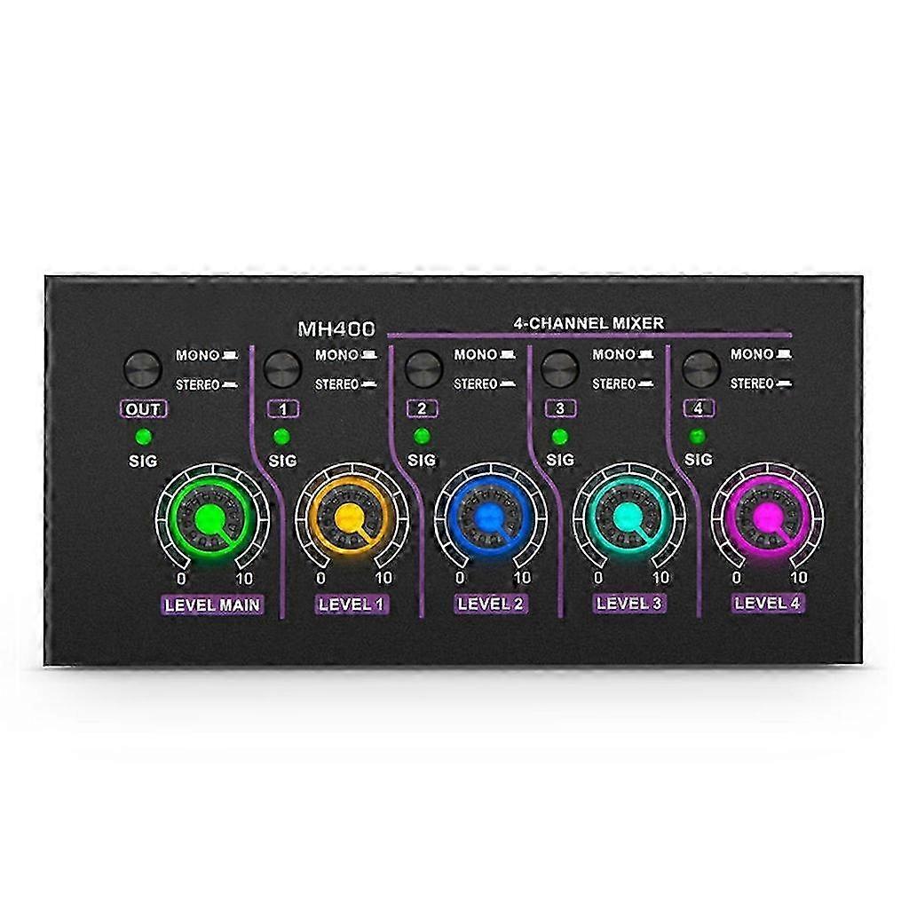 Audio Mixer Musical Instrument Portable Sound Mixer Independently Control