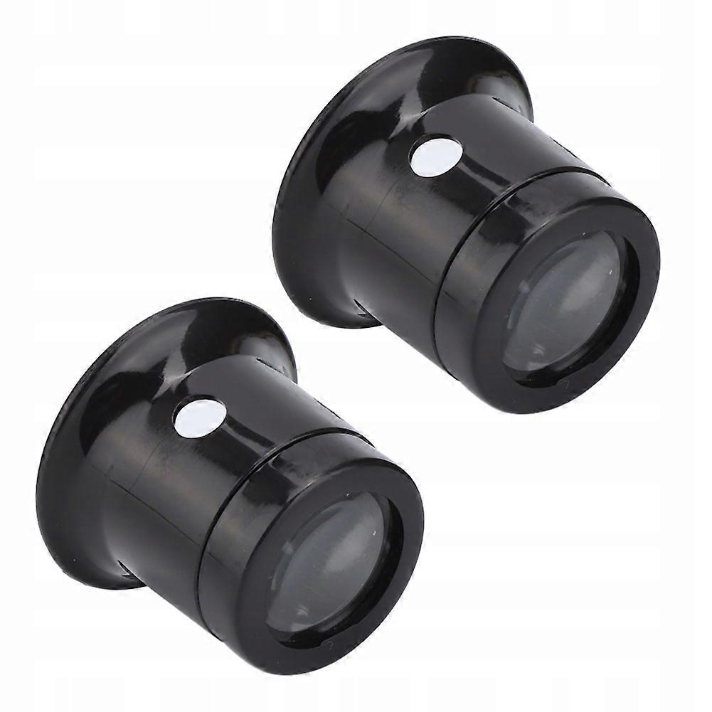 2 pcs. 10x loupe type lunettes