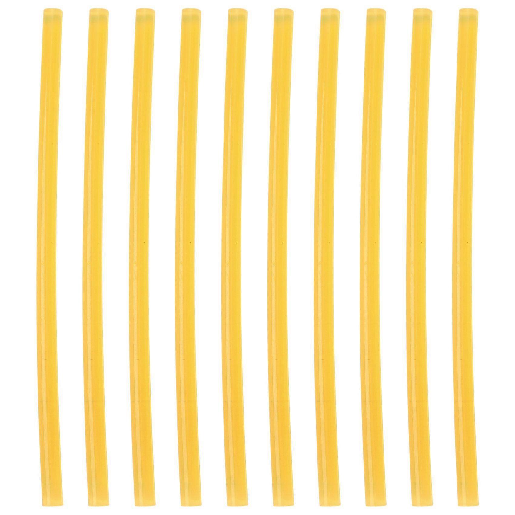 10X Dent Repair Glue Sticks Paintless Dent Repair Tool Glue Sticks for Hot Glue - Car Repair Dent Remover Tool Yellow