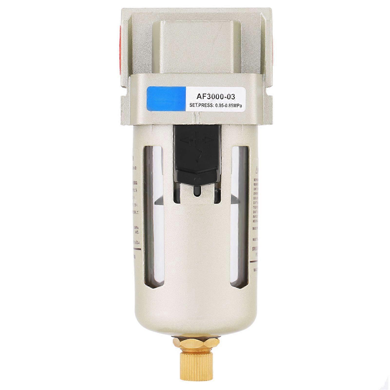 1 pcs AF3000-03 G3/8'' Compressed Air Compressor In Line Moisture Water Filter