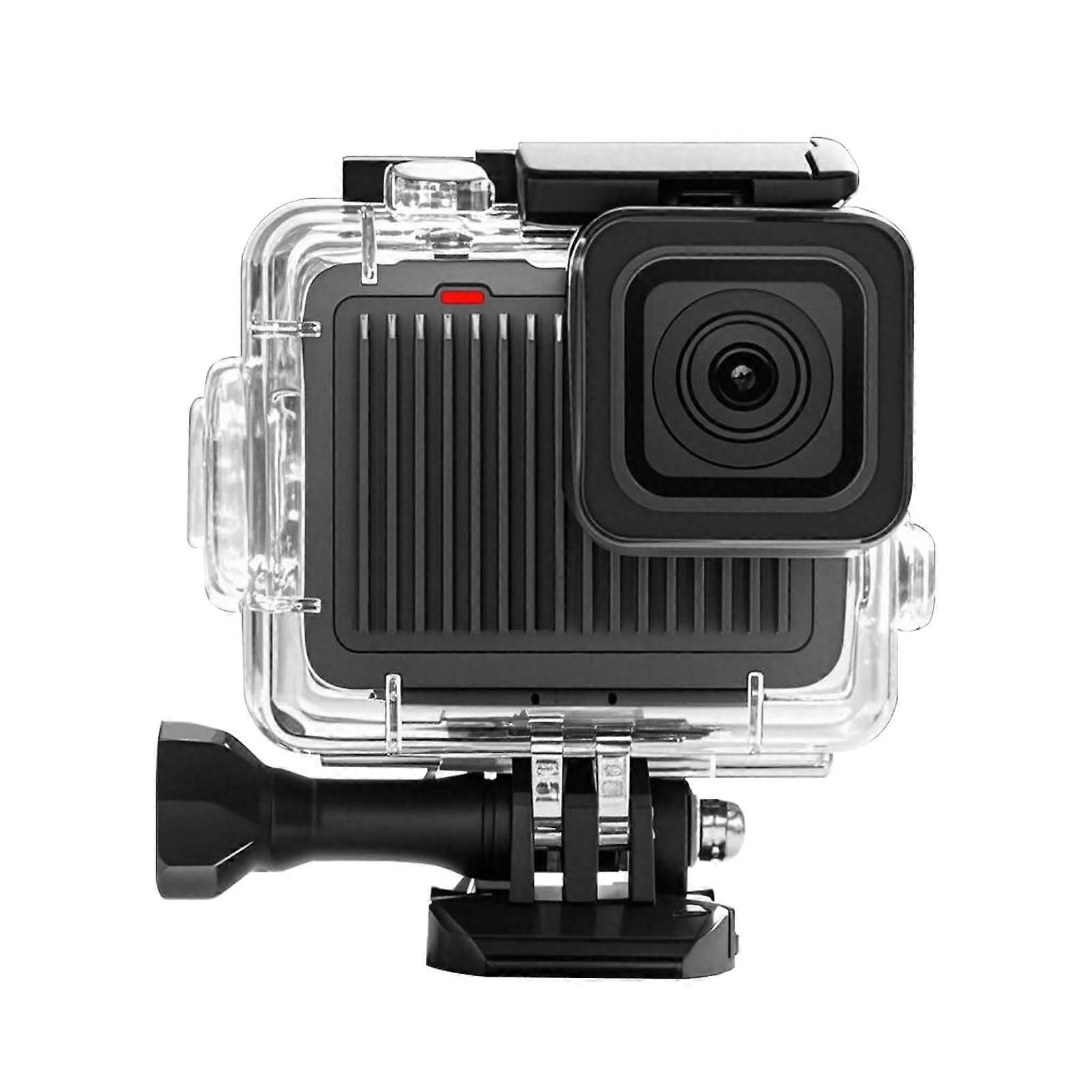 196FT/60M Underwater Dive Housing Case for GoPro Hero 4K Camera, Waterproof Protective Shell, Shockproof Design