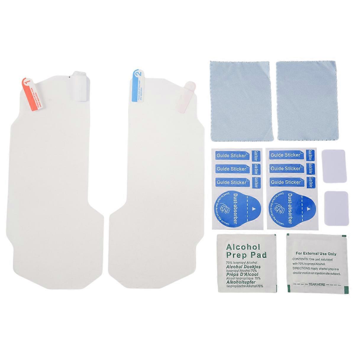 2 Set Motorcycle Instrument Protection Film Meter Screen Protector