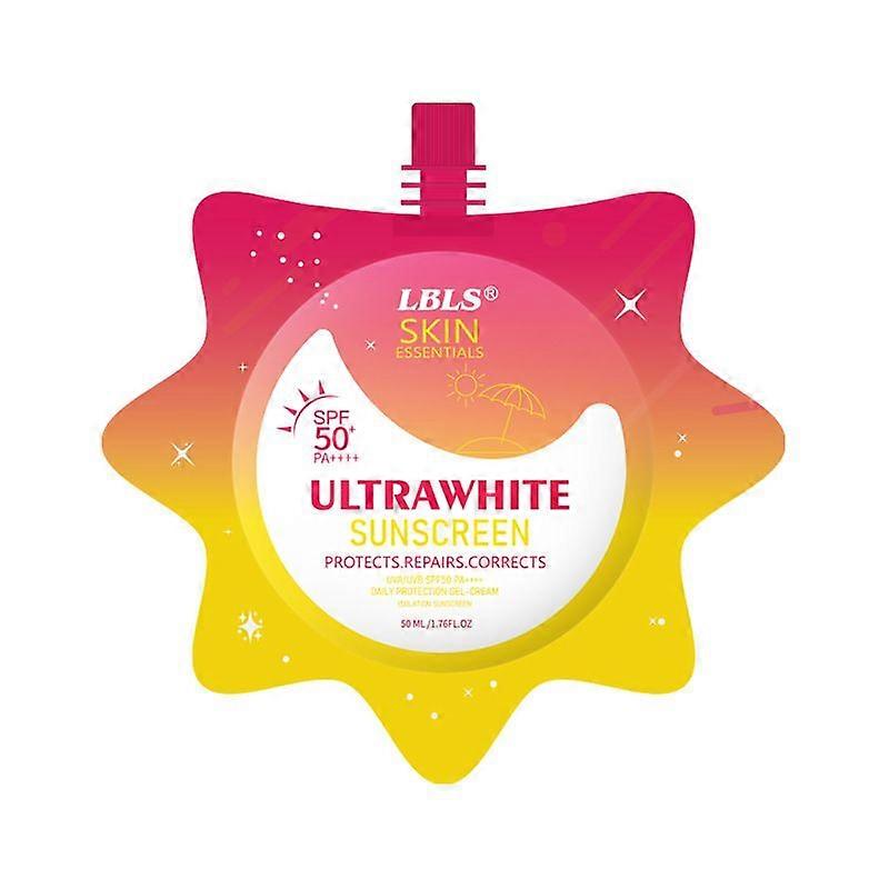 Ultra-Lightweight Airy-Fit Sunscreen SPF50 PA++++ | Broad Spectrum Sunblock UV Protection Face & Body, Travel-Size, Non-Greasy, No White Cast & Waterp