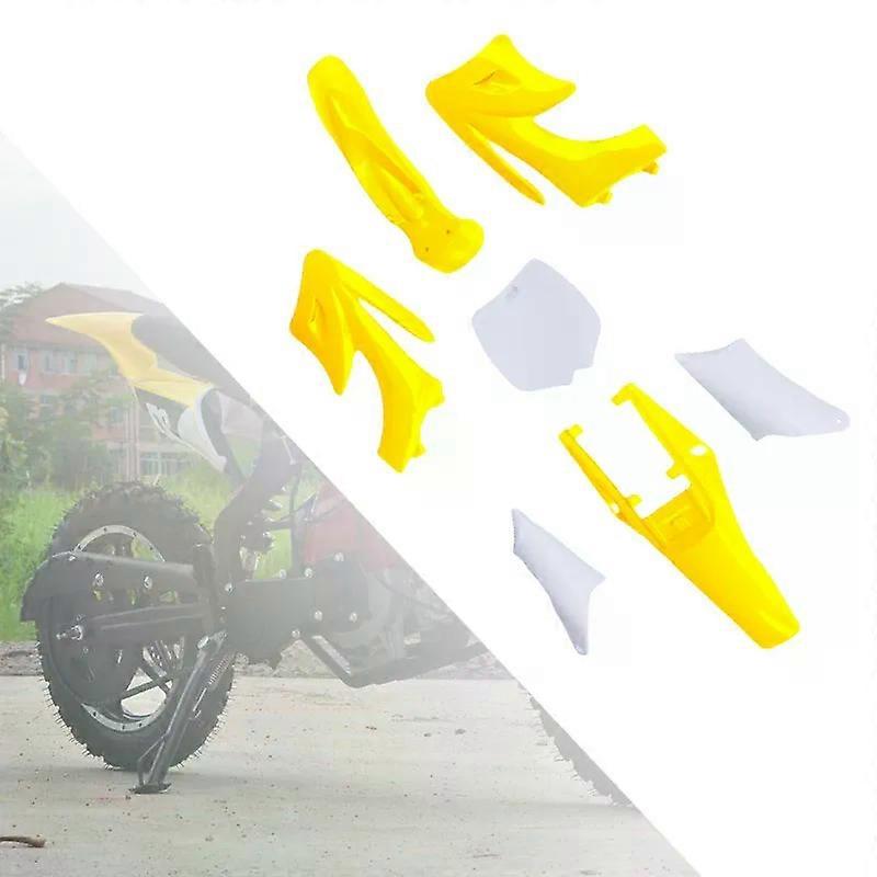 RACING Motorcycle Waterproof Front Rear Fender Protector Mudguards compatible for Engine 2 Stroke Apollo Kids Dirt Pocket Bike