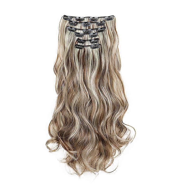 16lips Lockigt Hårförlängning 6elar Set