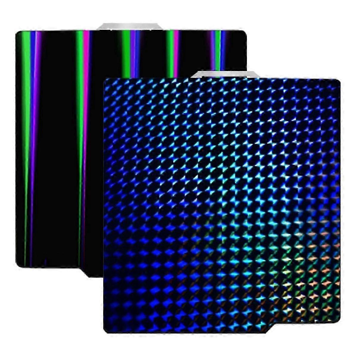 لوحة بناء H1H لطابعة ثلاثية الأبعاد A1 / X1C / X1 / P1P / P1S ، لوحة زنبركية مزدوجة الجوانب 257 × 257 مم (شعاع ضوئي + درجة الحموضة