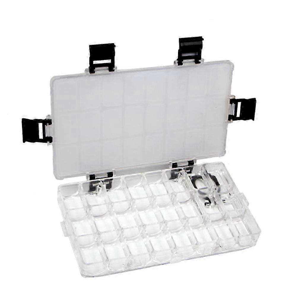 Paint Storage Palette Box, 24- Airtight Palette Case Stay Wet for Watercolor, Gouache, Acrylic and