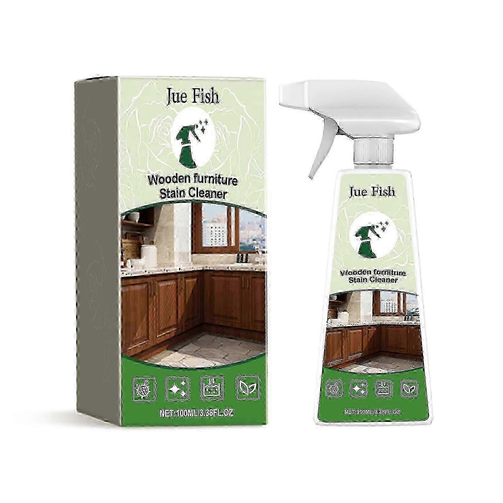 Το καθαριστικό επίπλων ξύλου αφαιρεί λεκέδες, σκόνες και λεκέδες μούχλας σπρέι καθαρισμού