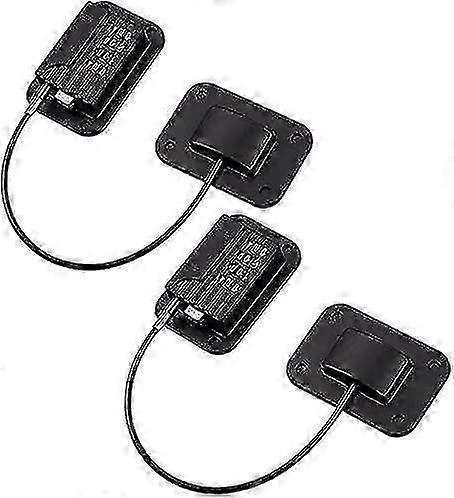 2 Pack Coded Combination Refrigerator Locks,Child Safe Refrigerator Lock,Child Safety Cabinet Window