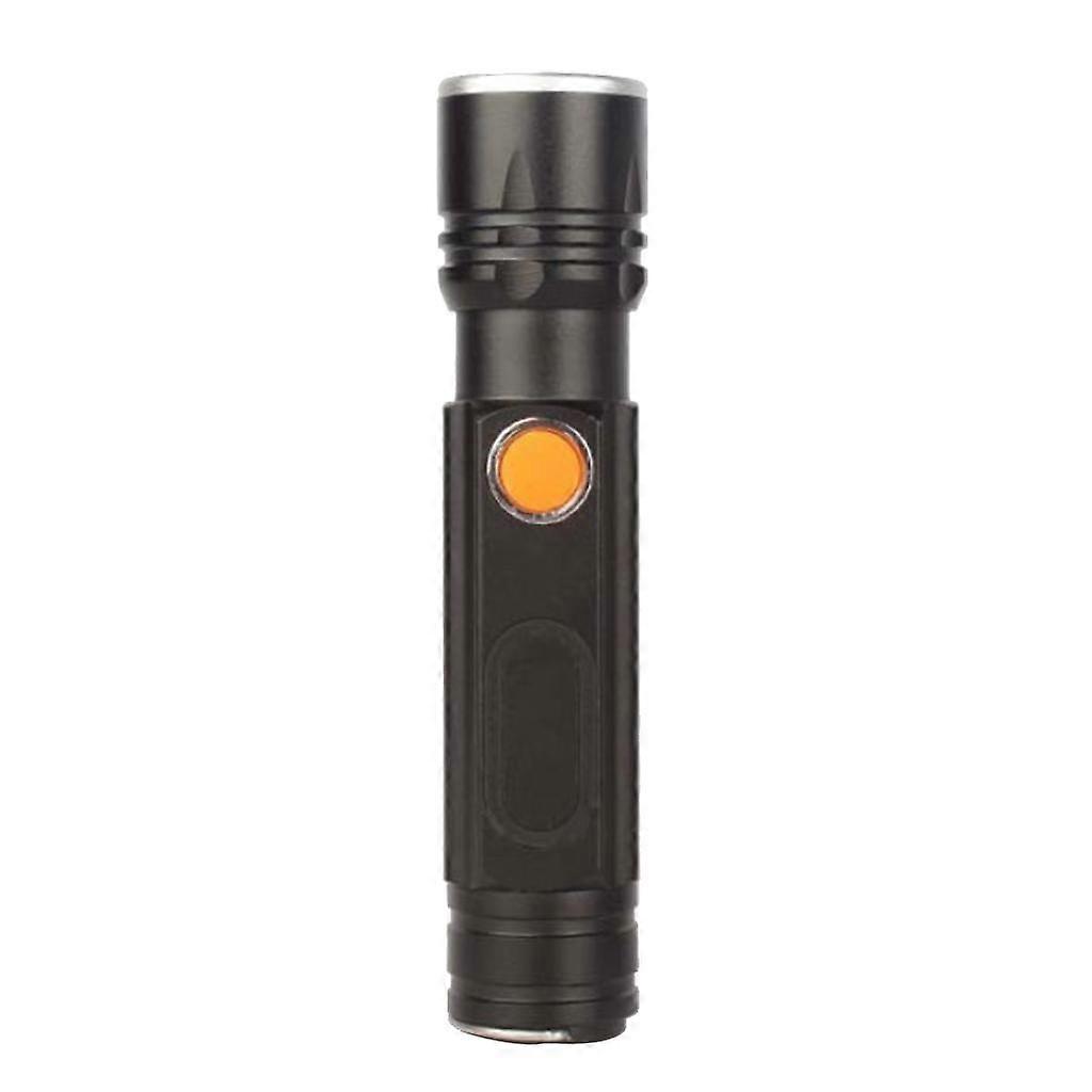 T6 LED Flashlight Emergency COB Flashlight with Rechargeable Battery