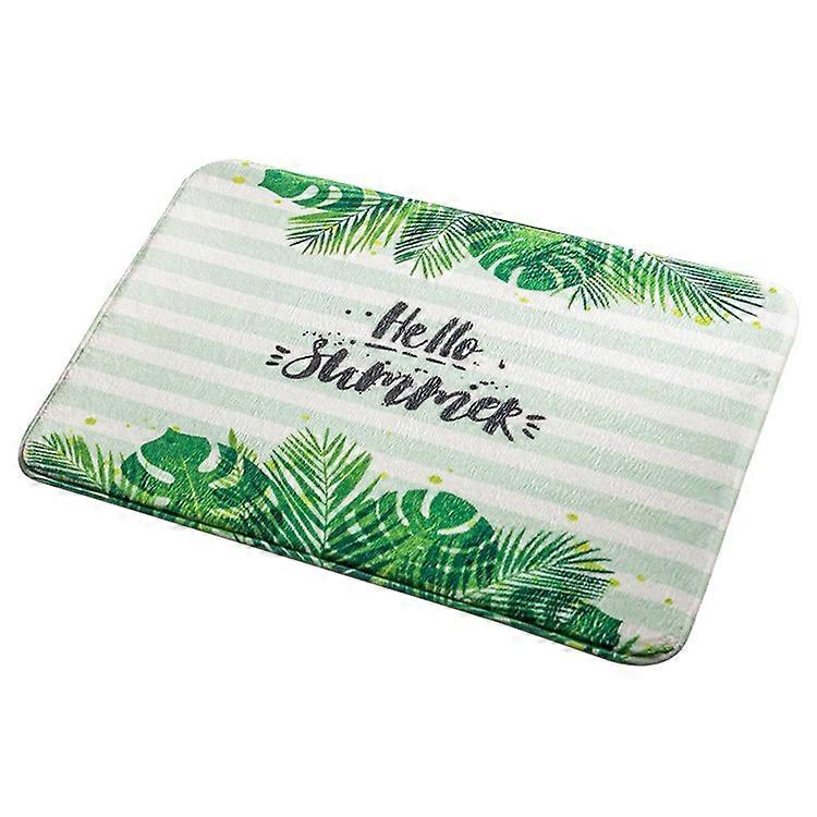 40x60cm Square Entrance Door Mat Non-Slip Water Absorbent Bathroom Mat Carpet