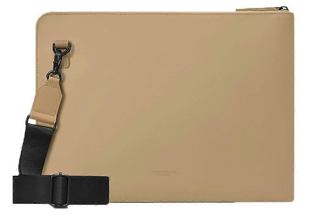 Gaston Luga Splash 13-14" Laptop Bag - Latte Beige