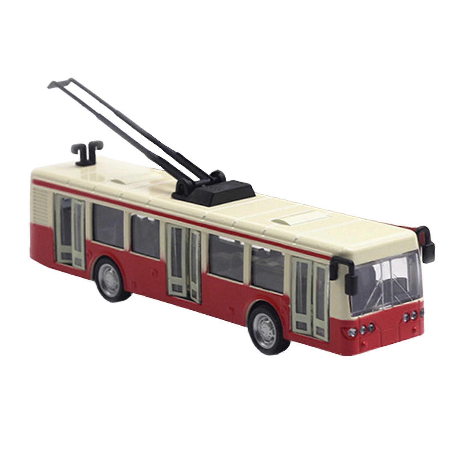 Tramvai Model Ornament 1/90 Colecție Realist Colecționari Cadou Interactiv