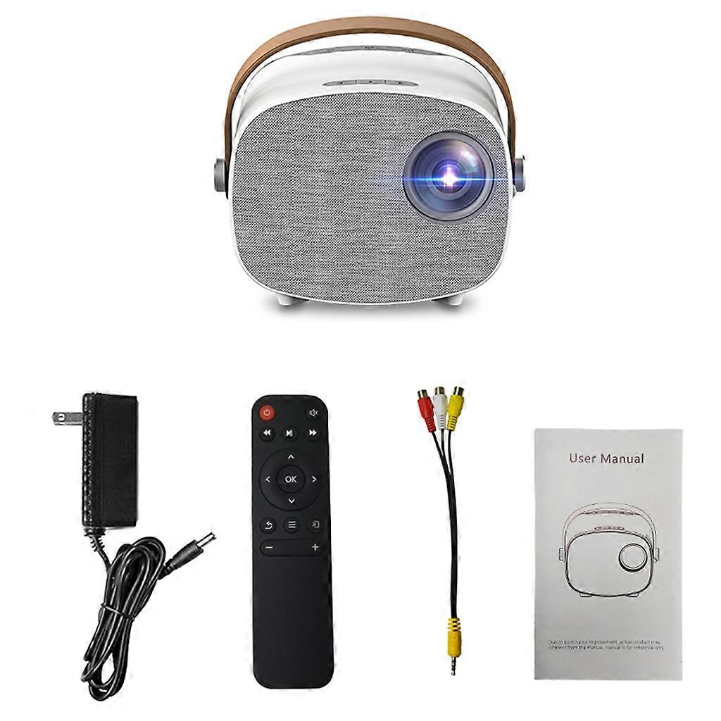 Mini Projetor Doméstico Full High Definition LED Suporte AV USB Interfaces Multimídia Projetor Beamer