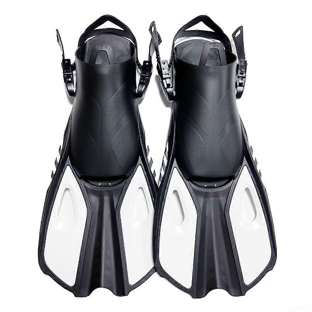 Snorkel Fins XS White for Proper Swimming Posture, Ergonomic Design, Lightweight Material, Enhanced Performance