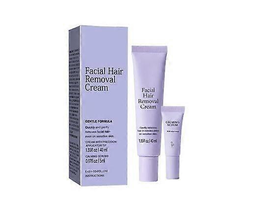 Facial moisturizing and hydrating care Facial hair removal cream, gentle formula, suitable for sensitive skin