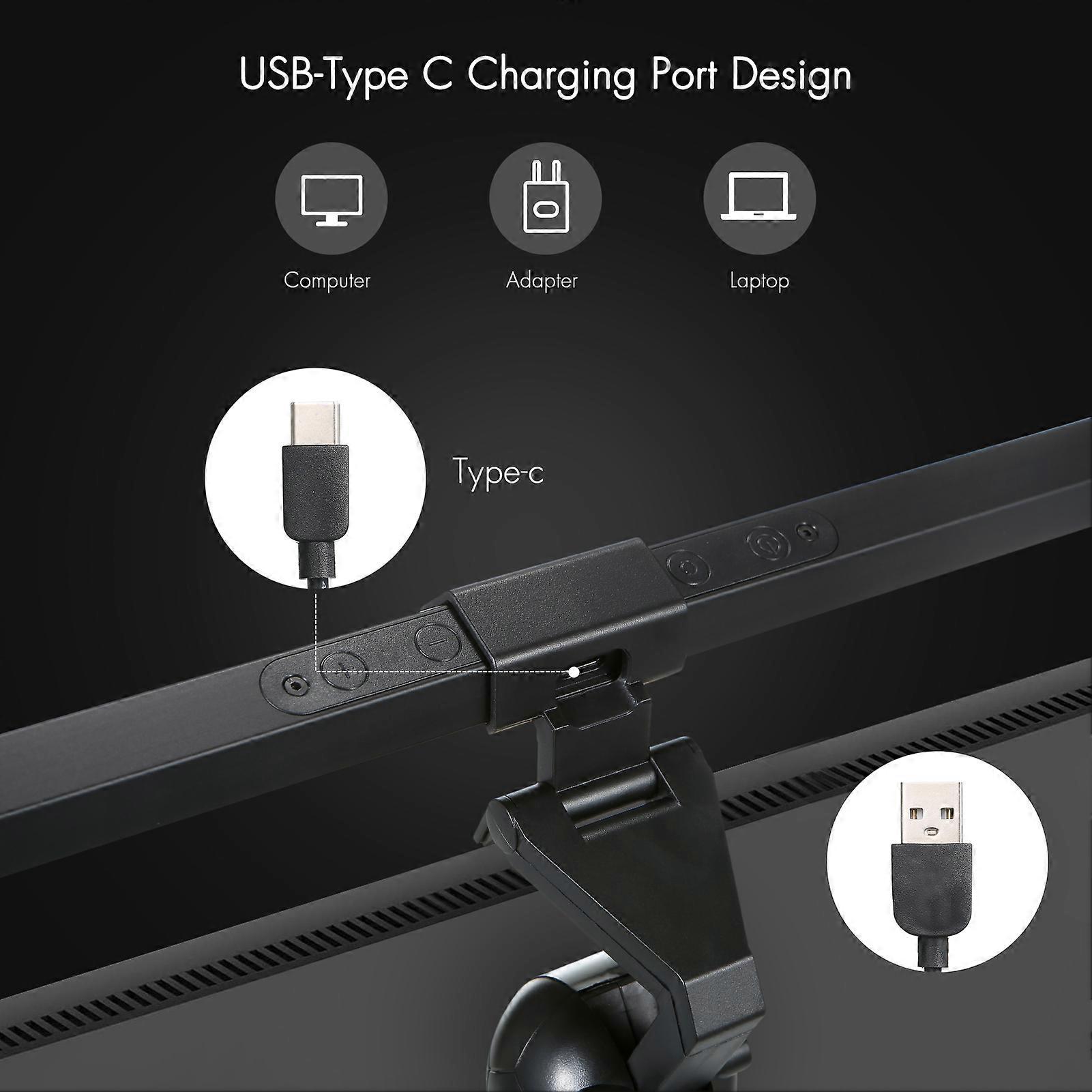 Neoglint D C5V 84LED Screen Light USB-C 10-Level Dimmable IP44