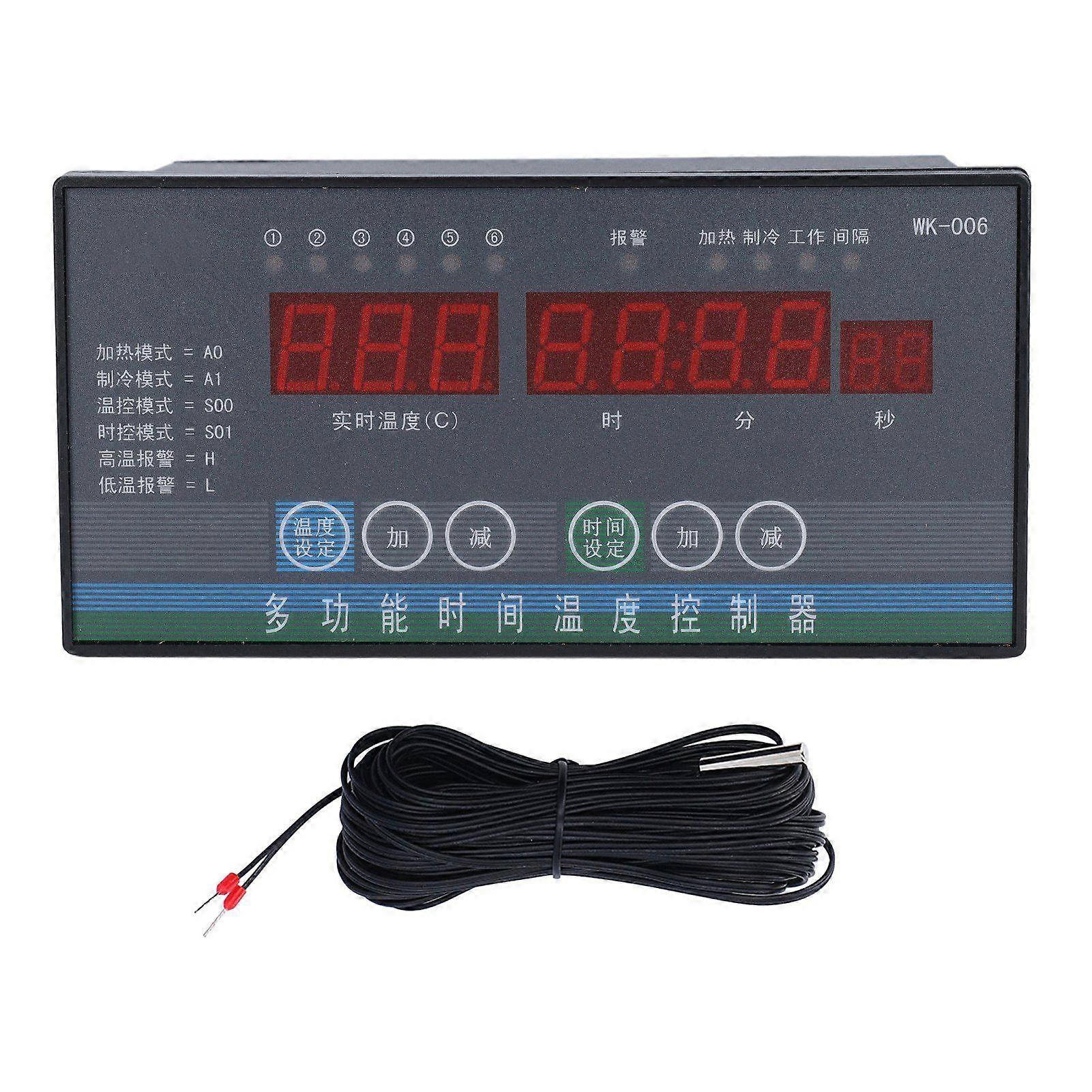 High quality  (with GS07070) 6-way multi-function high-precision temperature