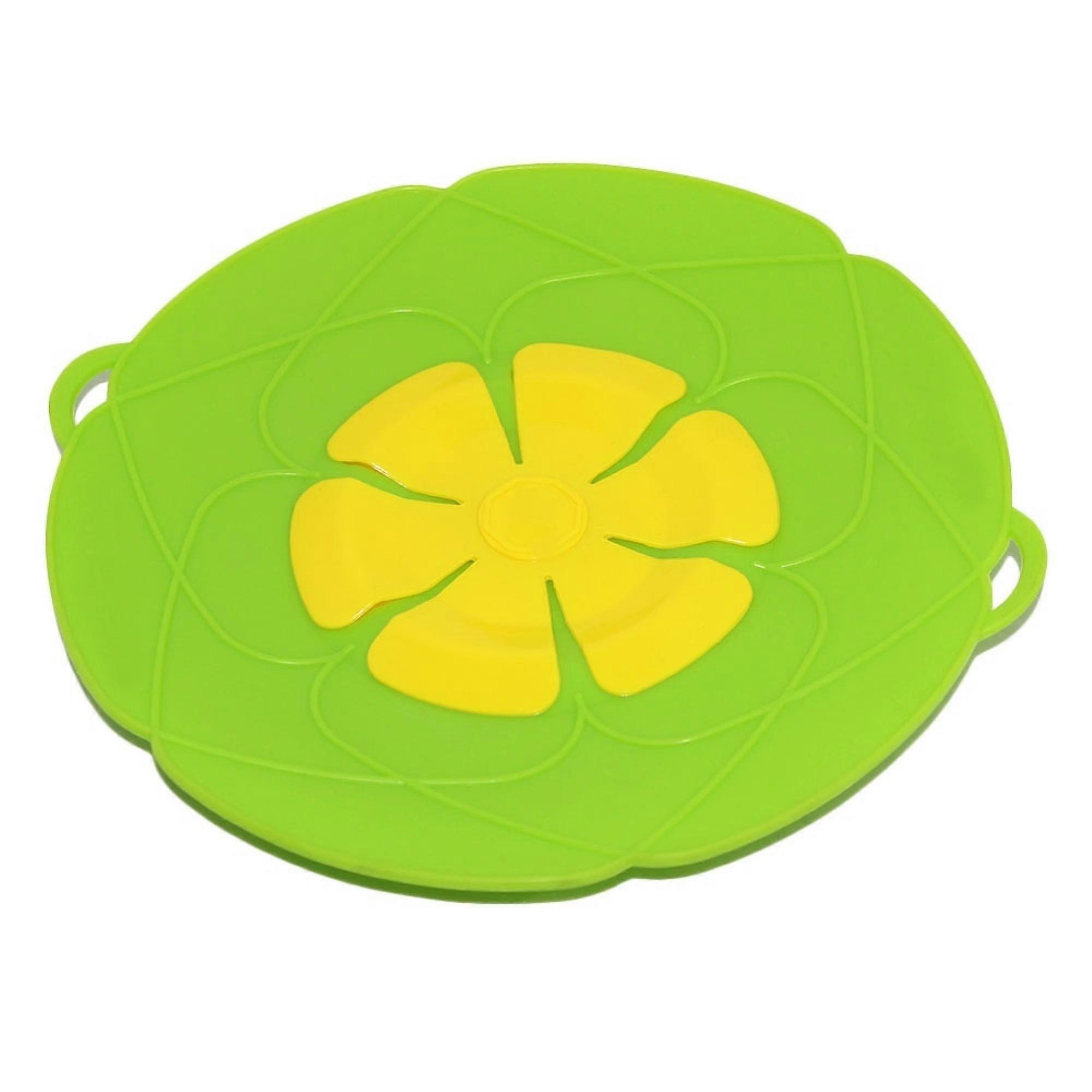 Spill Stopper Cover Boil Over Safeguard Silicone Lid Stops Pot Kitchen Tool