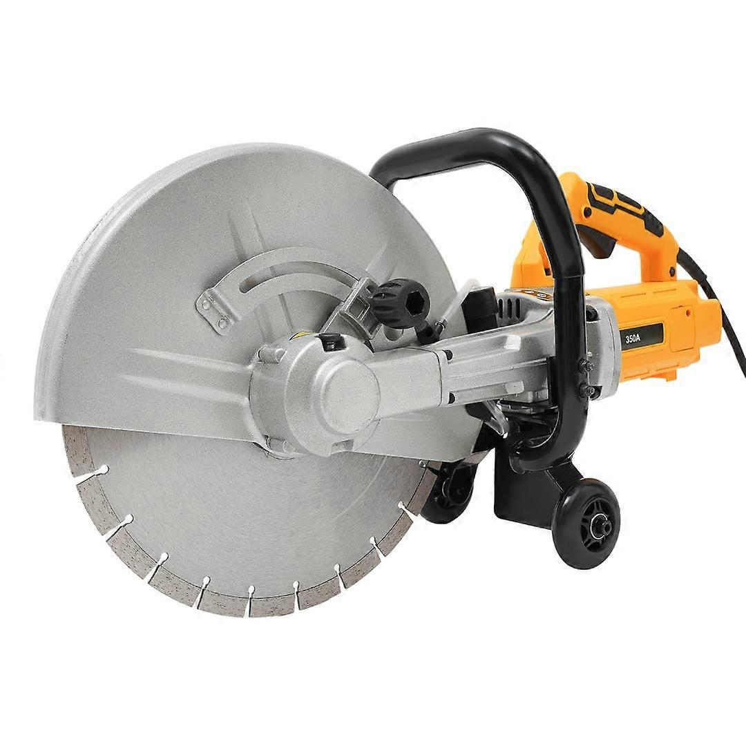 Serra elétrica circular para concreto de 3000 W, 4200 rpm e 14 polegadas (35,5 cm), para aço, ligas de alumínio e madeira.