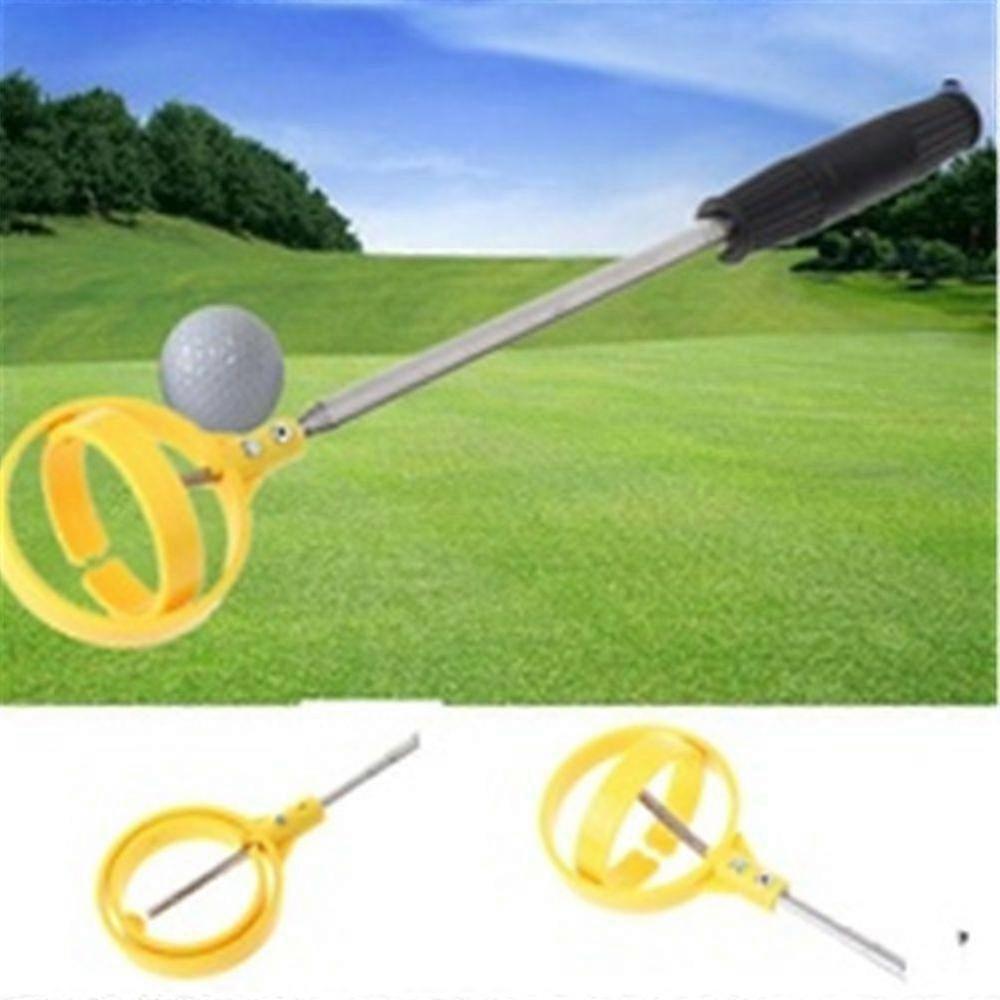 8-Section Telescopic Golf Ball Retriever Picker - Yellow