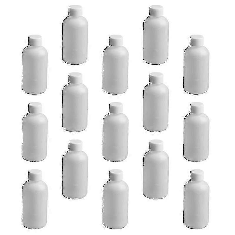 13.7X6x6cm Wash Bottles 15pcs Plastic Reagent Bottle Liquid Storage Container Narrow Mout