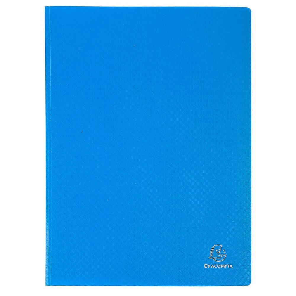 Exacompta 8580E 8x Display Book PP A4 80 Pkts Ast - Assorted colours