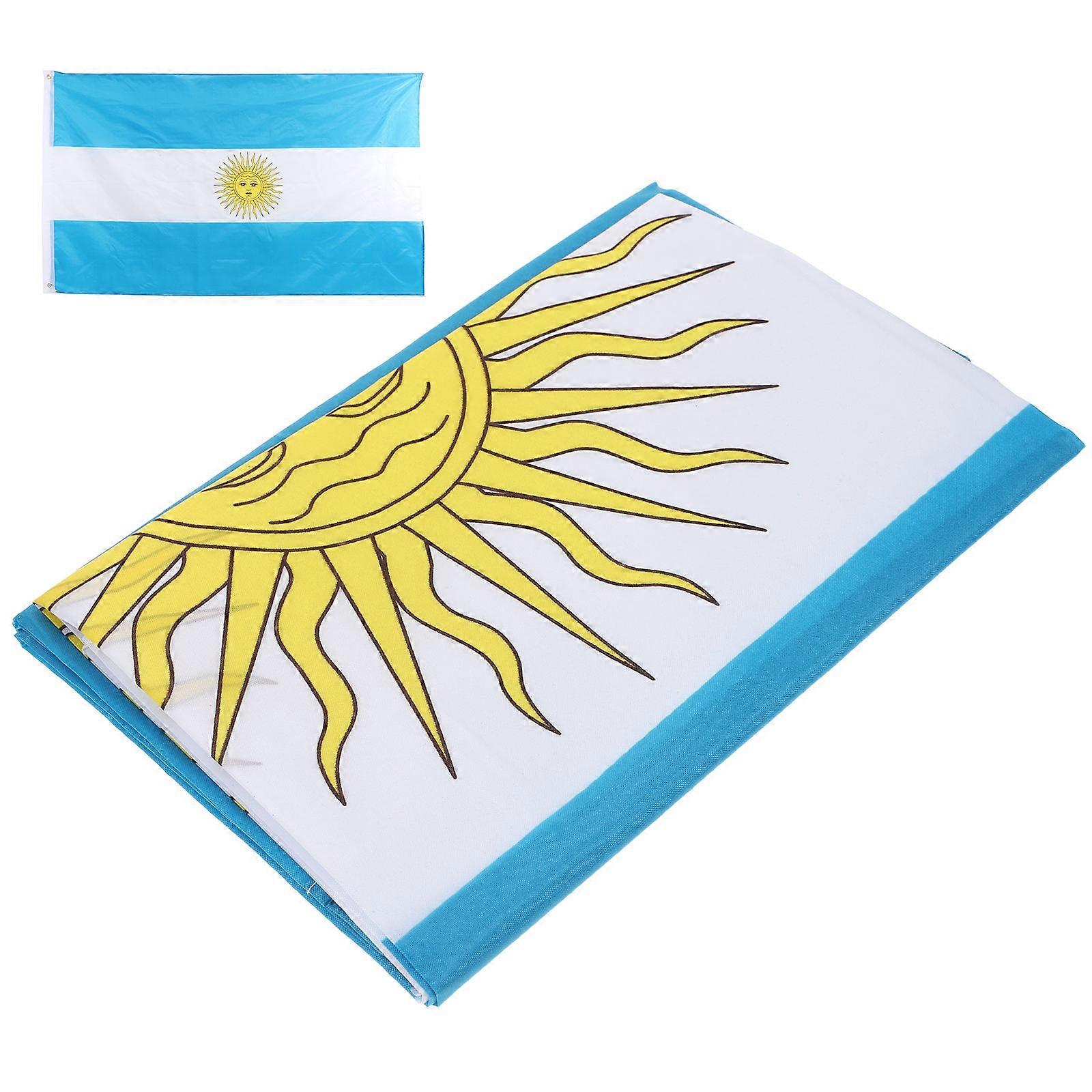 Argentina Banner Perfect for Gatherings, Sturdy and Reusable