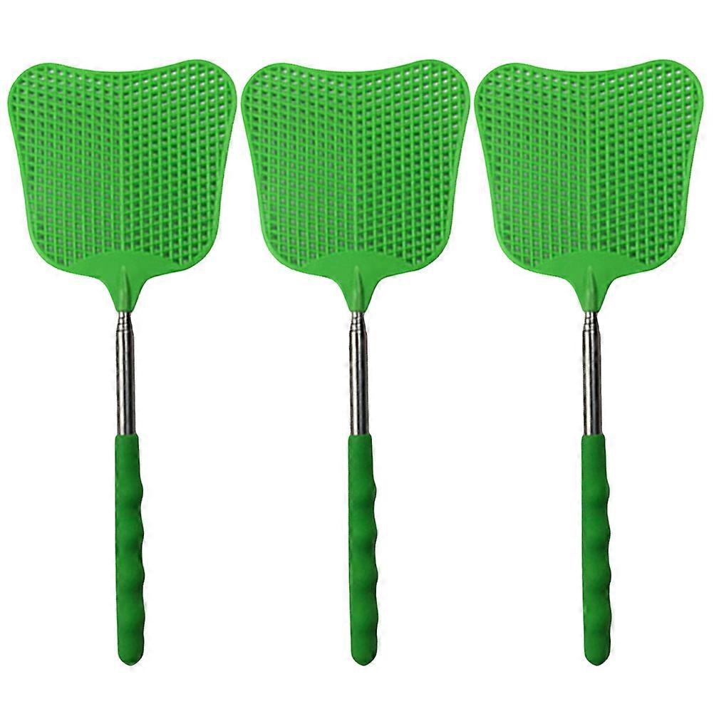 Control Palm-leaf Fan Shape Indoor and Outdoor Use Green 3Pcs